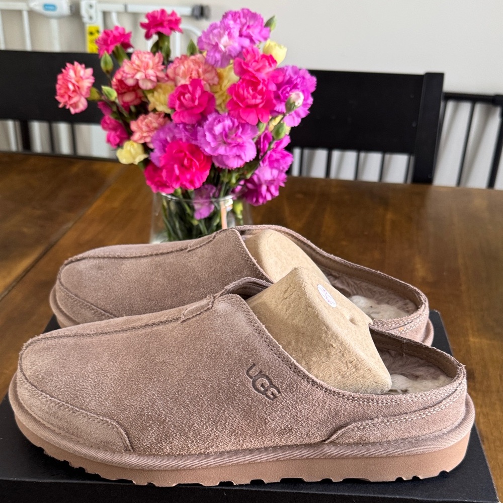 UGG Men's Brown Suede Loafers - Picture 5 of 5